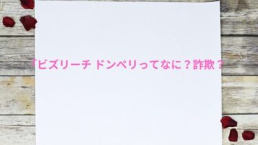 「ビズリーチ ドンペリ」ってなに？詐欺じゃないの？もらう方法調べてみた